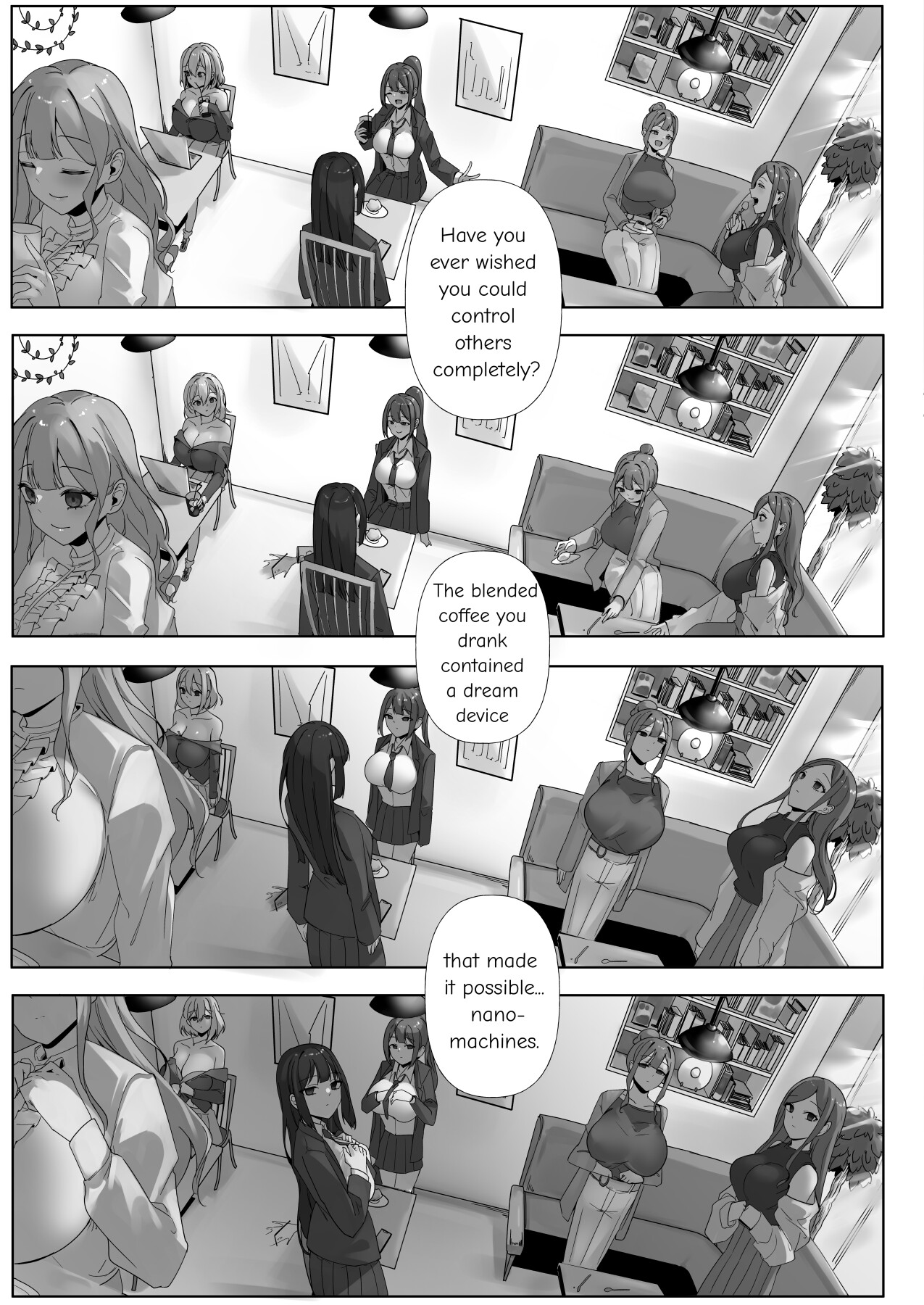 Hentai Manga Comic-Considerations regarding the possibility of manipulating terminal female populations by administering nanomachines-Read-8